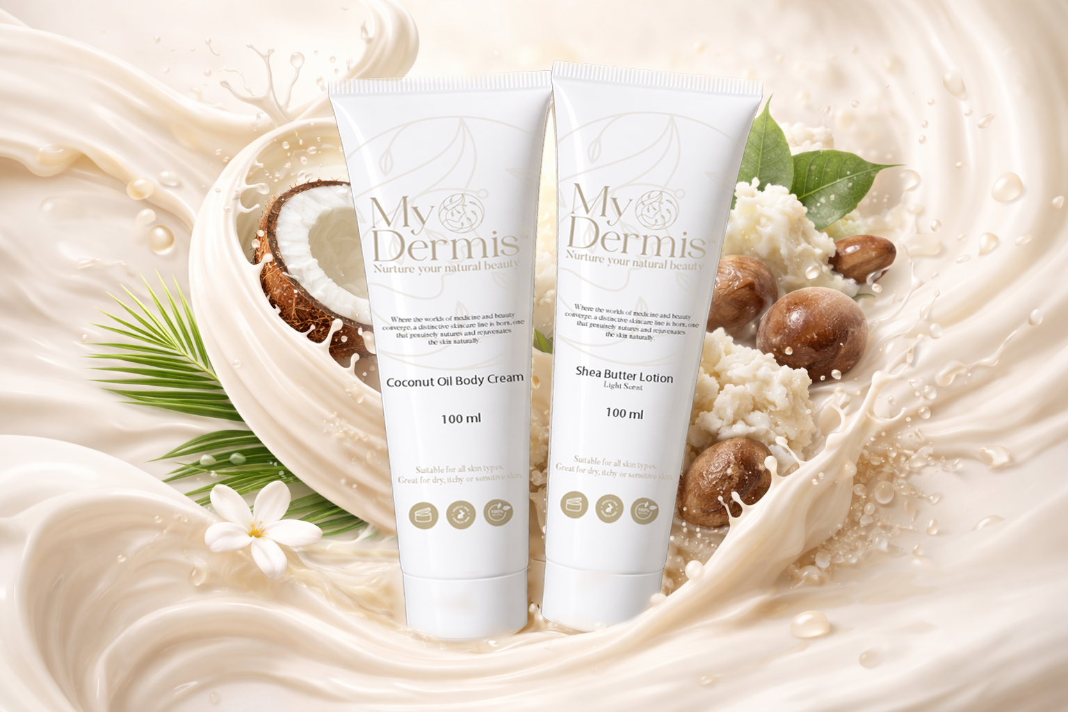 Coconut and Shea 100ml banner