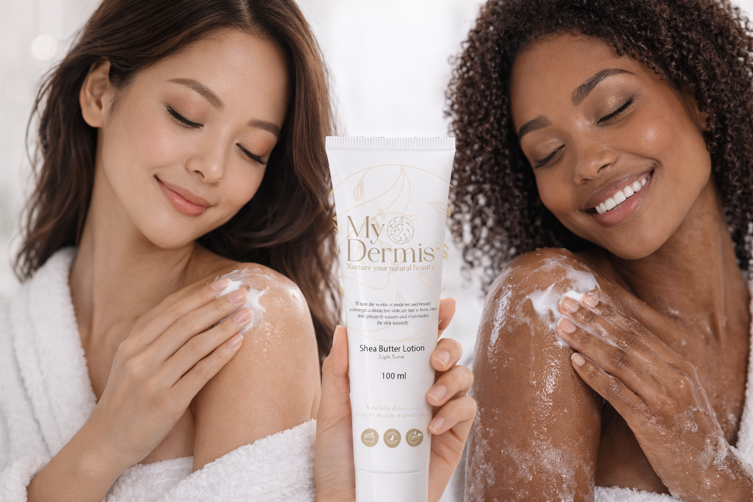 woman face cream